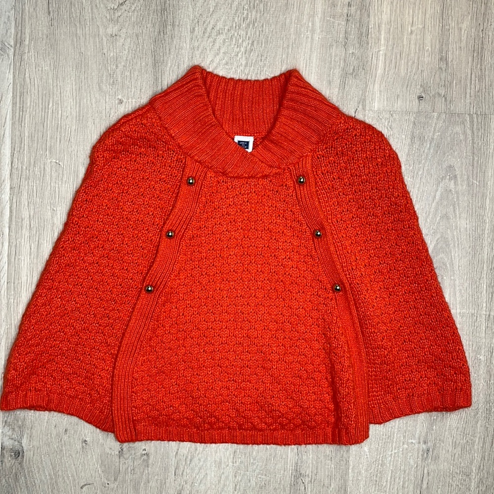 Janie and Jack Sweater Cape 18-24 months